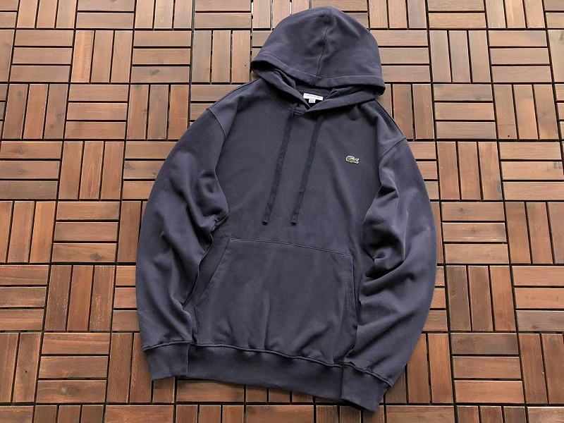 Lacoste Four-Color Logo Pullover Hoodie