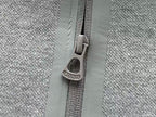 Lacoste Grey Long-Sleeve Zip Polo