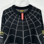 Supreme Vanson Spider Web Crewneck Sweater
