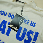 Hellstar Beat Us! T-Shirt White/Blue