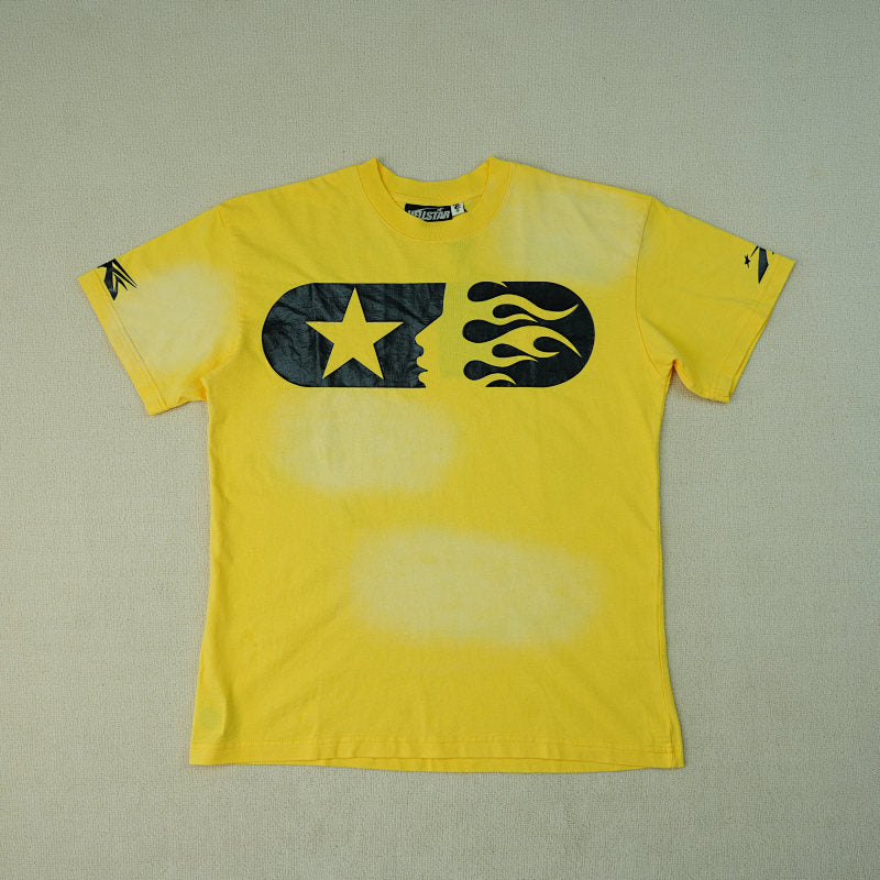 Hellstar Marathon T-Shirt Yellow