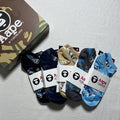 Aape By BAPE Camo Ankle Socks Set