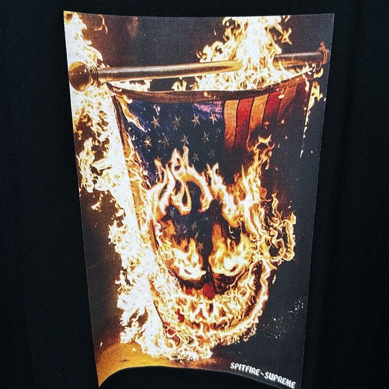 Supreme Spitfire Flaming Graphic T-Shirt