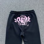 Hoodie Set Black Pink