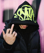 Syna-World Tracksuit - Black-Green