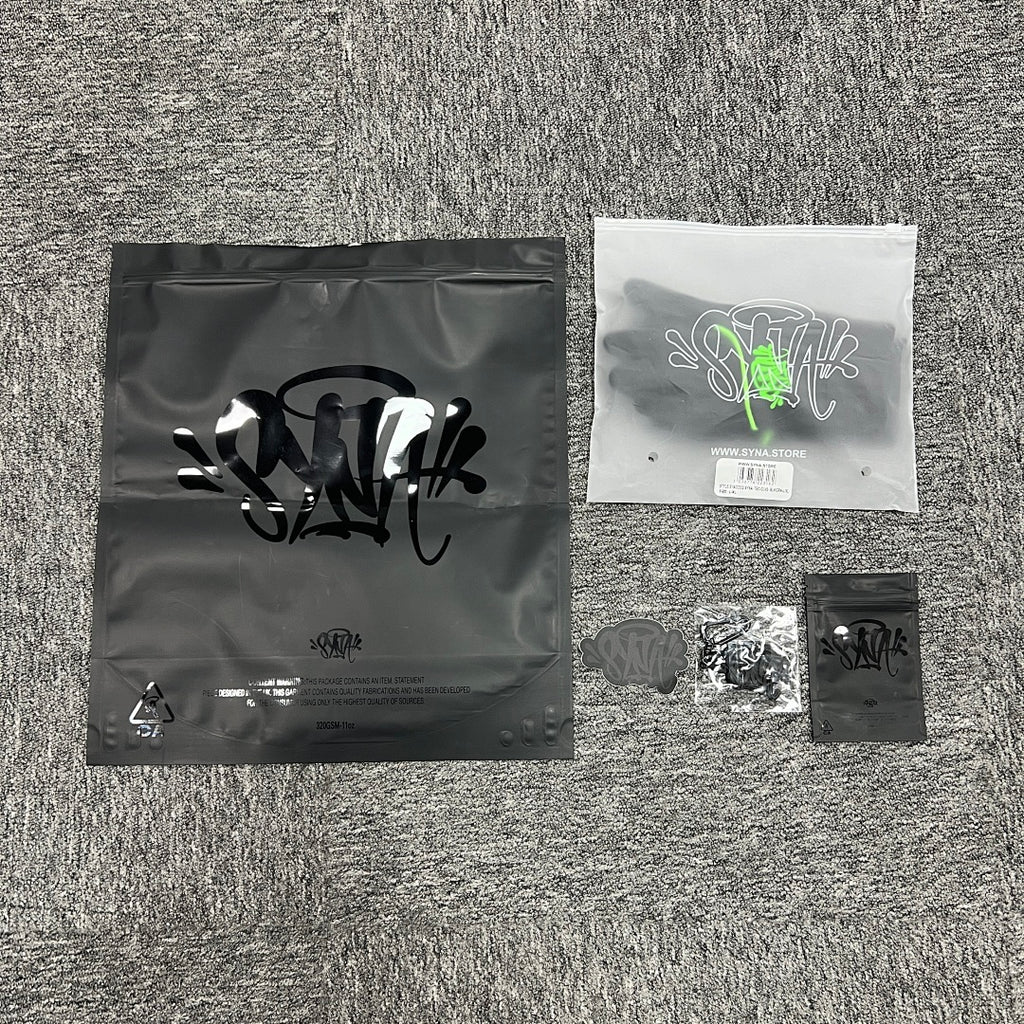 Gloves Black Green