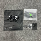 Gloves Black Green