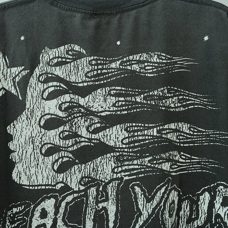 Hellstar Studios Inner Peace Short Sleeve Tee Shirt Black