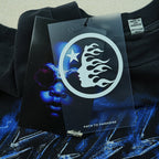 Hellstar Powered By The Star L/S Tee Black