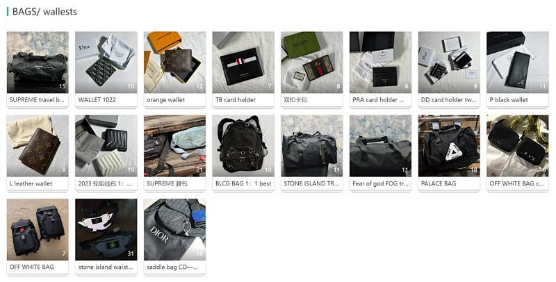Bags and Wallets Collection - Multicolor