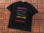 Multicolor Logo Balenciaga T-Shirt