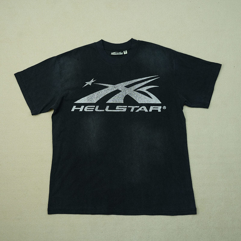 Hellstar Sport Logo T-Shirt Black