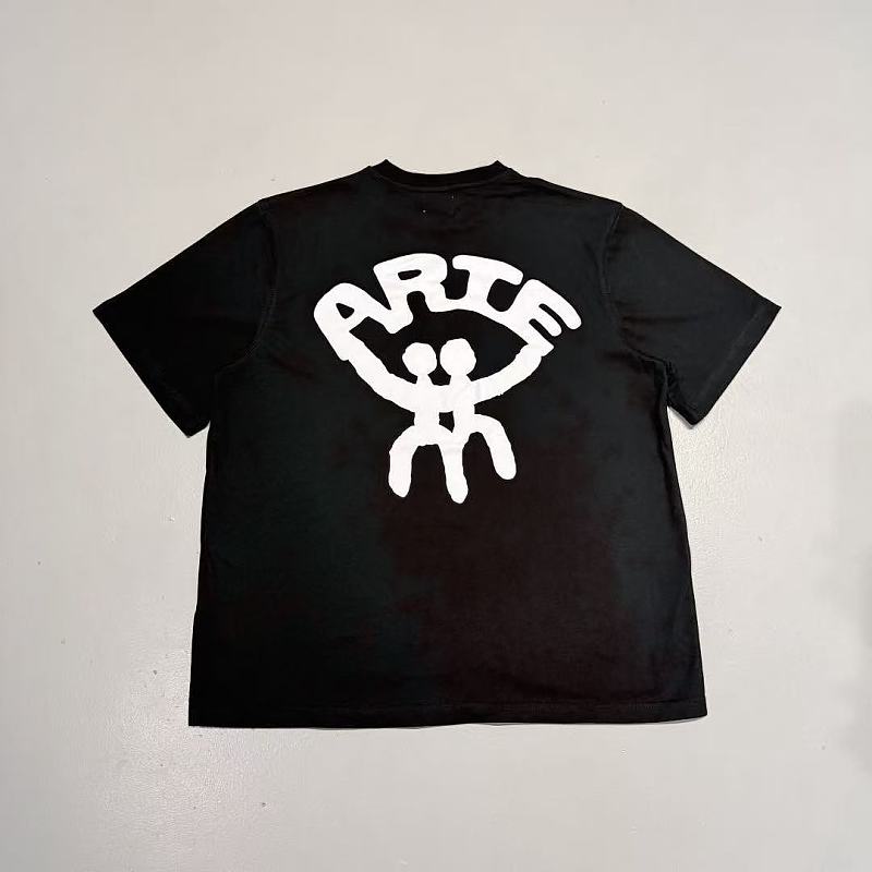 Arte Antwerp Human Eye Logo T-Shirt - Black/White