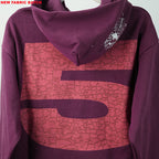 Sp5Der Nocturnal Highway Hoodie Dark Purple