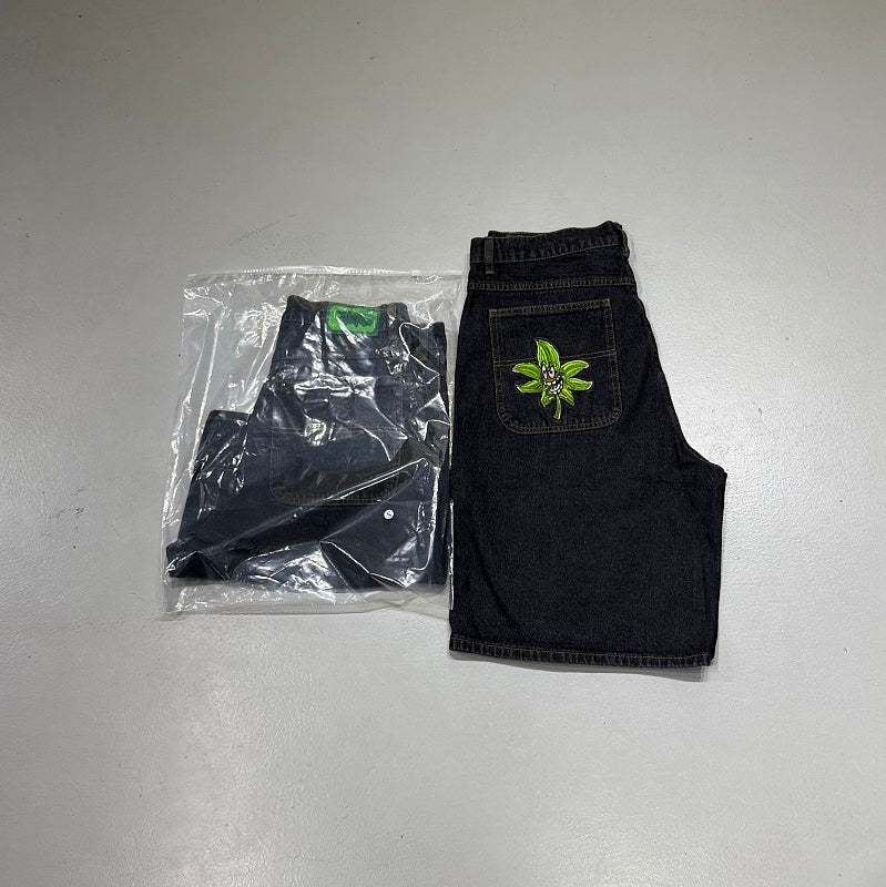 Unknown Brand Dark Black/Charcoal Denim Jeans