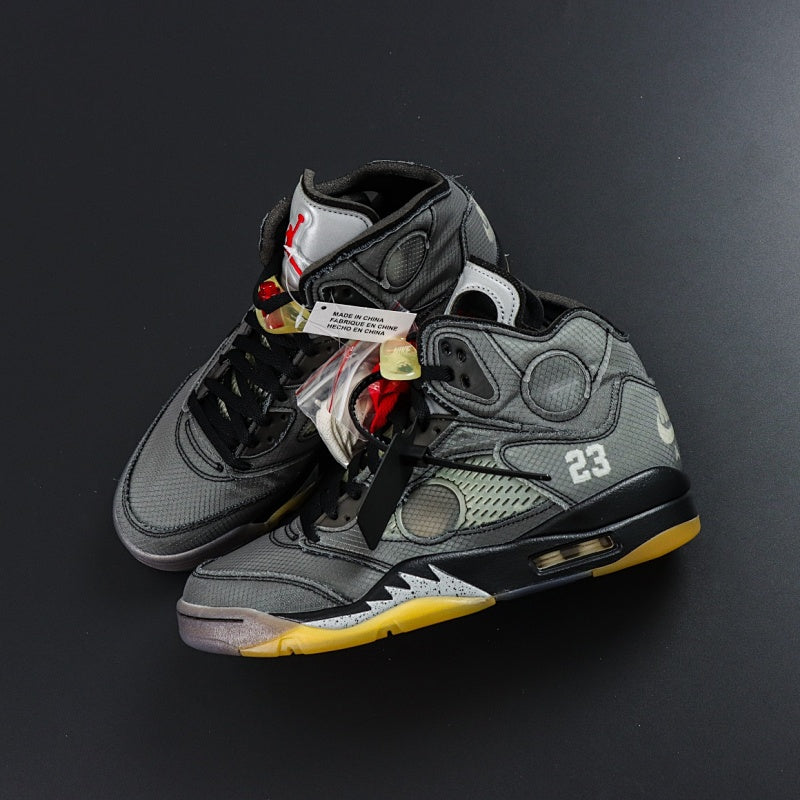 Air Jordan 5 Retro x Off-White Black