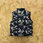 Mertra Reversible Puffer Vest - Grey Camo