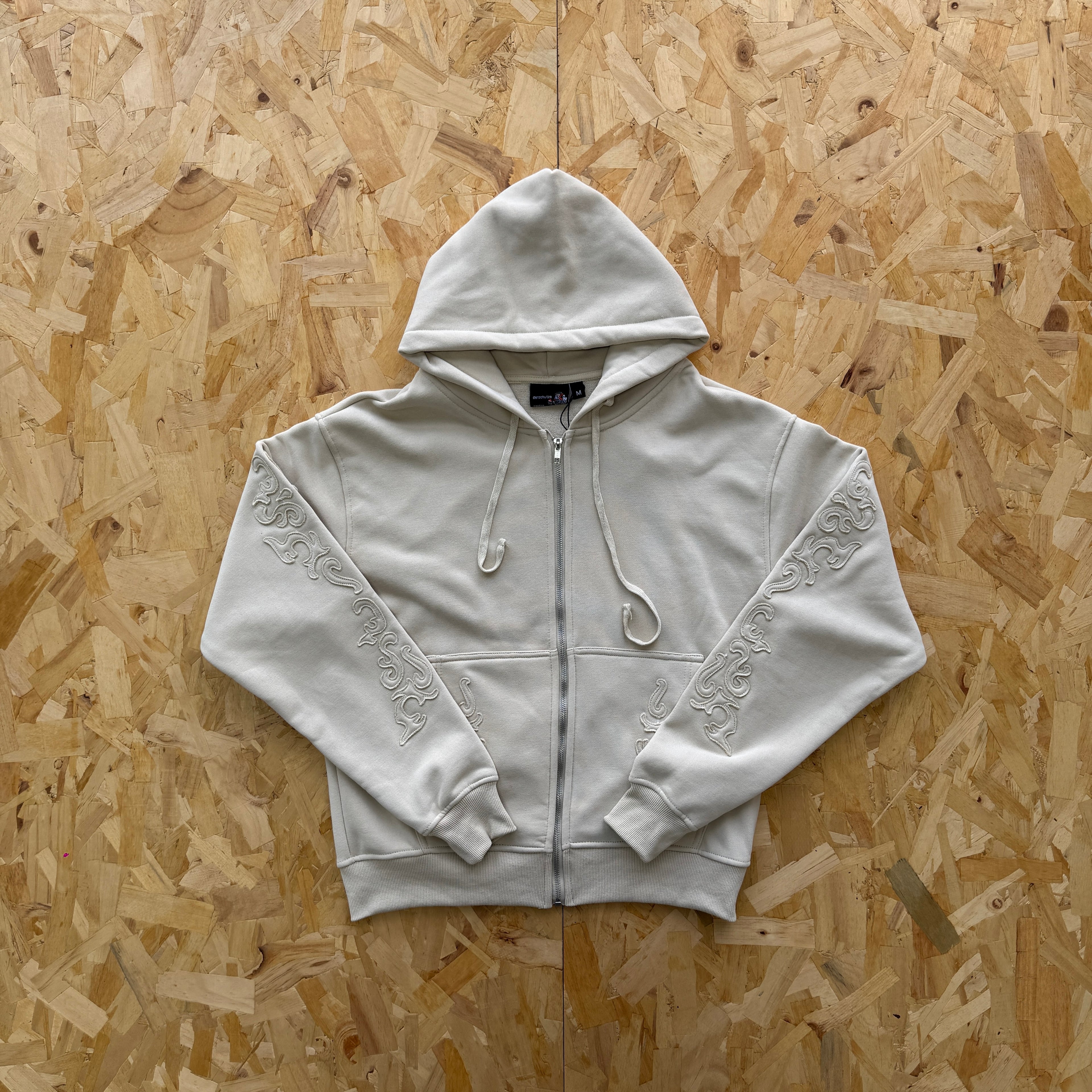 Derschutze Western Zip Up - Beige