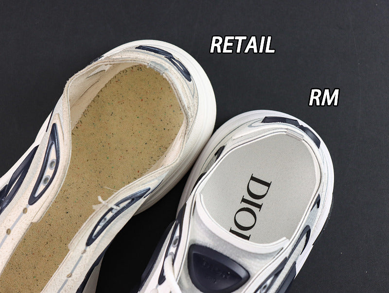 Dior B9S Runner - Grey/Fluorescent Yellow-Green