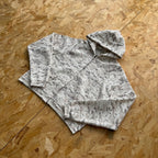 Mertra Hoodie - Grey/White
