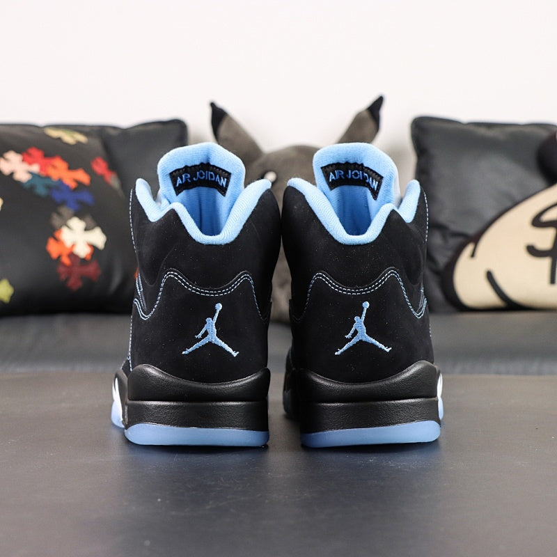 Air Jordan 5 Retro Black Blue