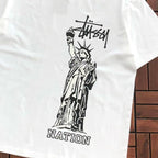 Skeleton Graphic Stussy T-Shirt