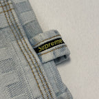 Supreme Denim Jacquard Cargo Shorts