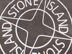 Grey Compass Logo Stone Island T-Shirt