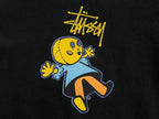 Pink Yellow Graphic Stussy T-Shirt