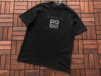 Black White Cube Logo Givenchy T-Shirt