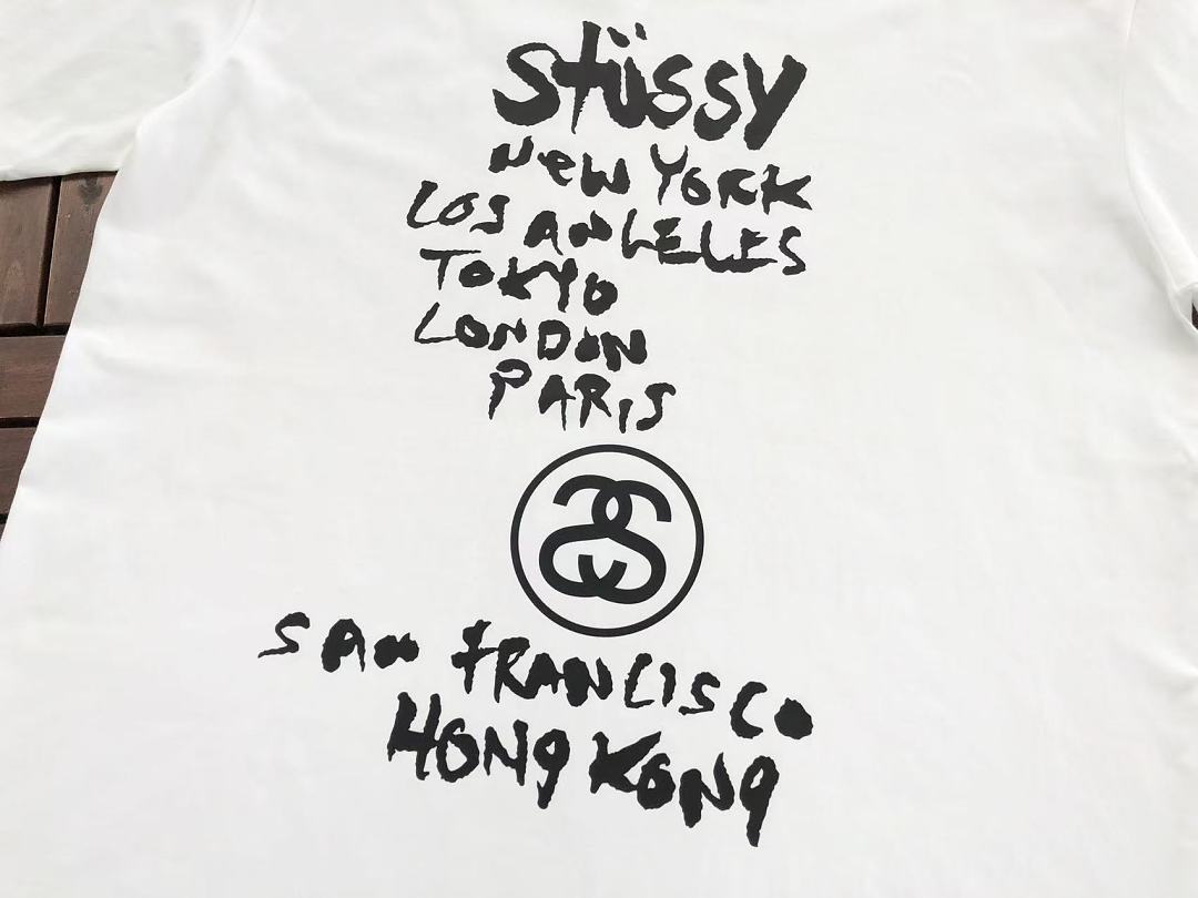 Handwriting Graphic Stussy T-Shirt