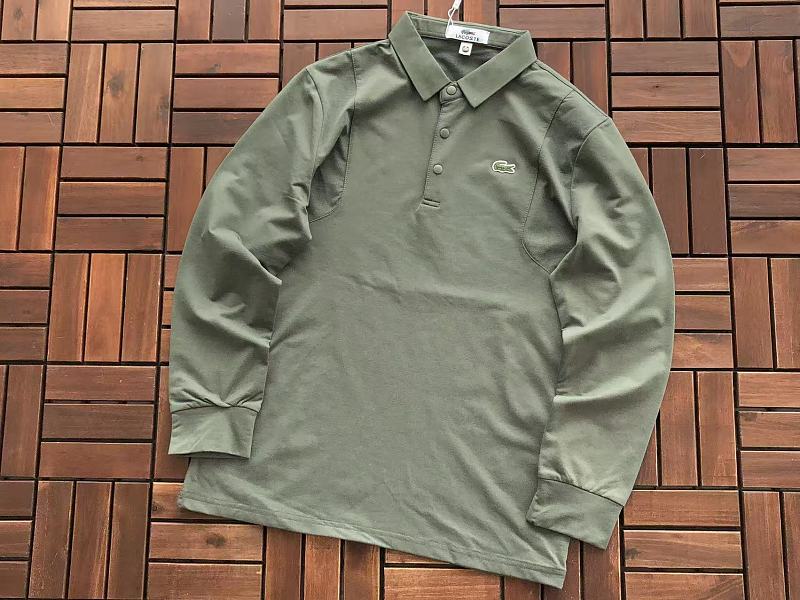 Lacoste Multi-Color Long-Sleeve Polo Shirt