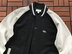 Lacoste Contrast-Sleeve Bomber Jacket