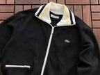 Lacoste Women's Contrast-Trim Zip Sweater