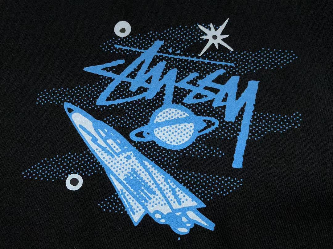 Blue Graphic Stussy T-Shirt