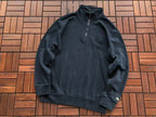 Lacoste Chest-Pocket Quarter-Zip Sweater