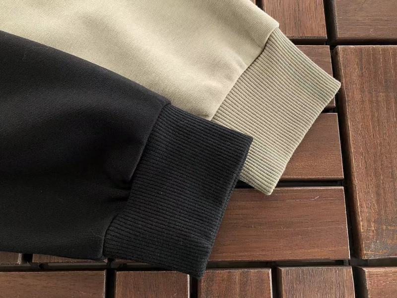 Lacoste Black Cream Quarter-Zip Sweater