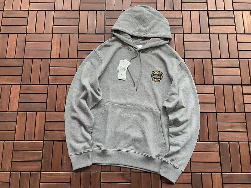 Lacoste Crest Logo Pullover Hoodie