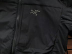 Arc'teryx Black Insulated Hooded Jacket