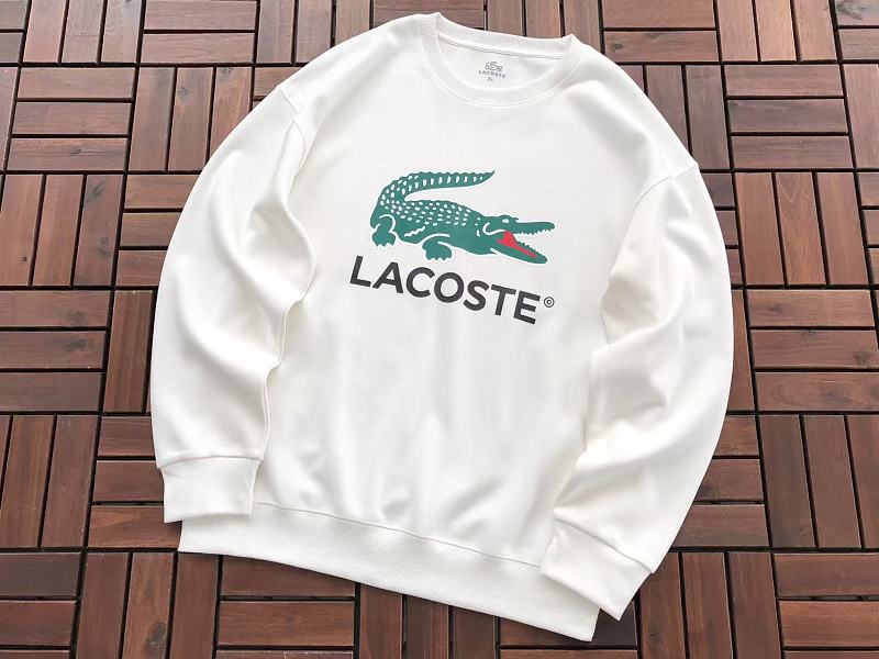 Lacoste Large Crocodile Graphic Crewneck Sweater