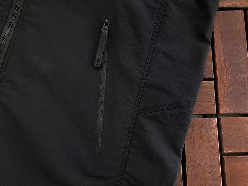 Arc'teryx Black White Logo Hooded Jacket
