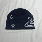 Broken Planet Beanies - Navy/Brown