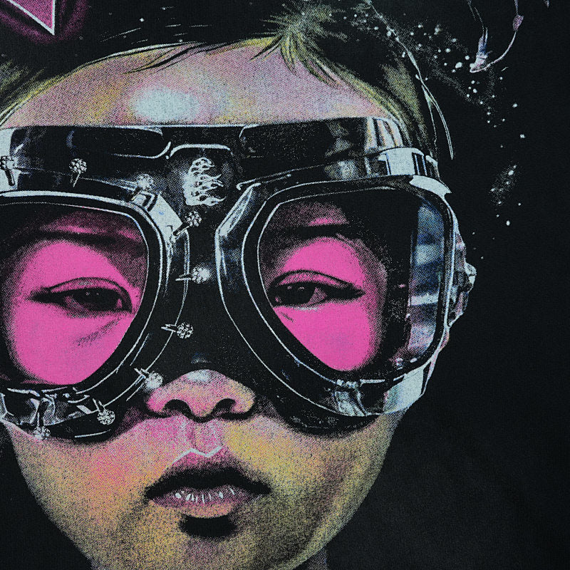 Hellstar The Future T-Shirt Black/Pink
