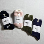 UGG Fuzzy Cozy Socks - Purple/Navy/Pink/Olive