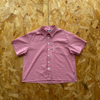 Mertra Plaid Shirt - Pink