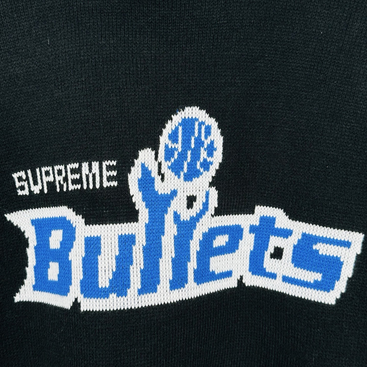 Supreme Washington Bullets Knit Sweater