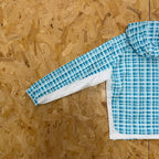 Mertra Zip Up - Blue Checkered