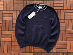 Lacoste Contrast-Trim Crewneck Sweater