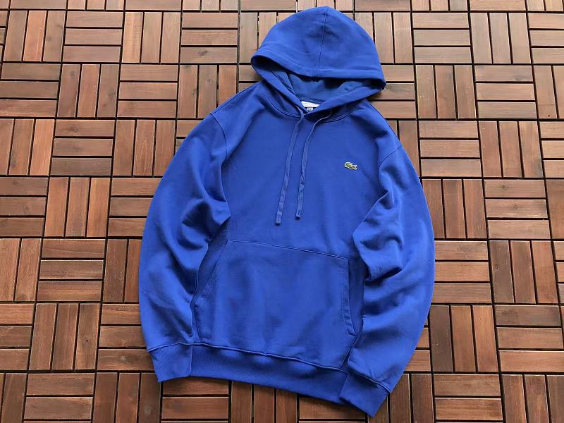 Lacoste Four-Color Logo Pullover Hoodie
