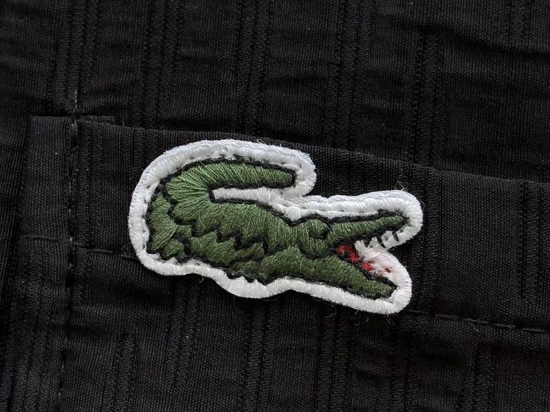 Lacoste Textured Long-Sleeve Button-Up Shirt